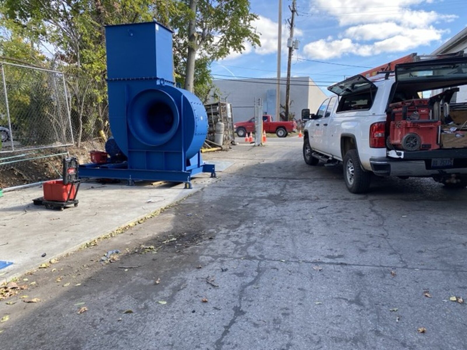 Industrial dust collector motor