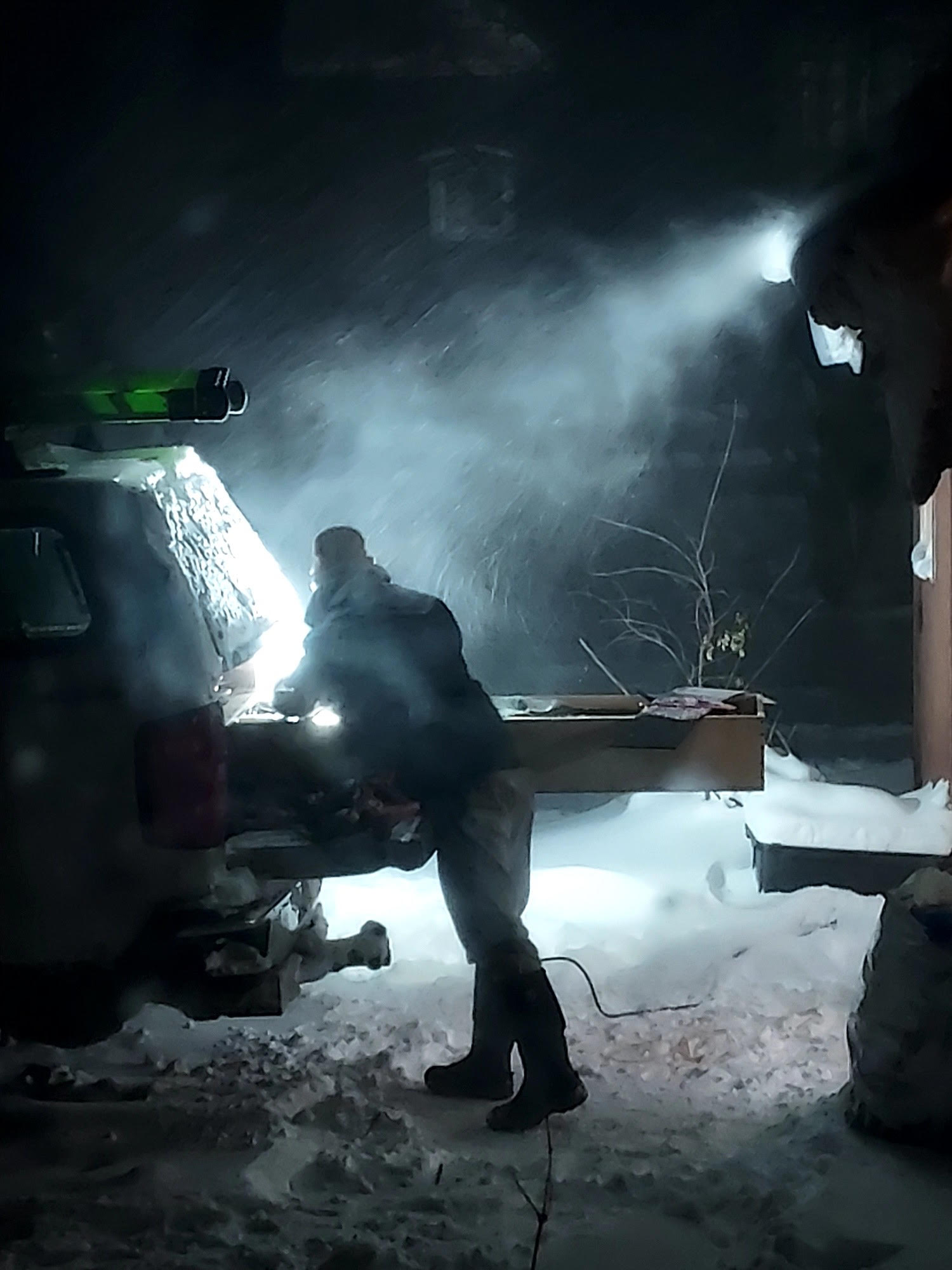 Storm emergency readiness with backup power planning