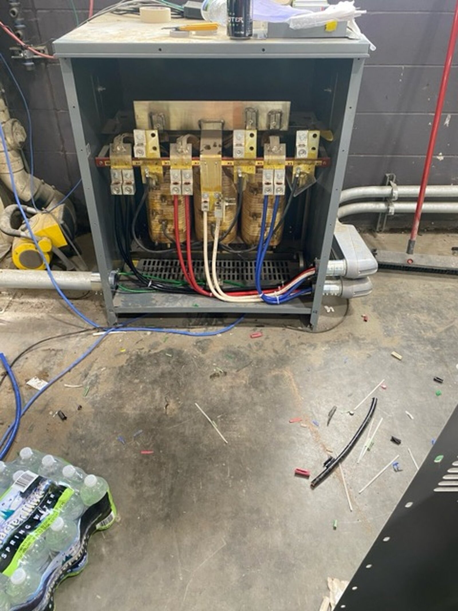 Electrical transformer installation